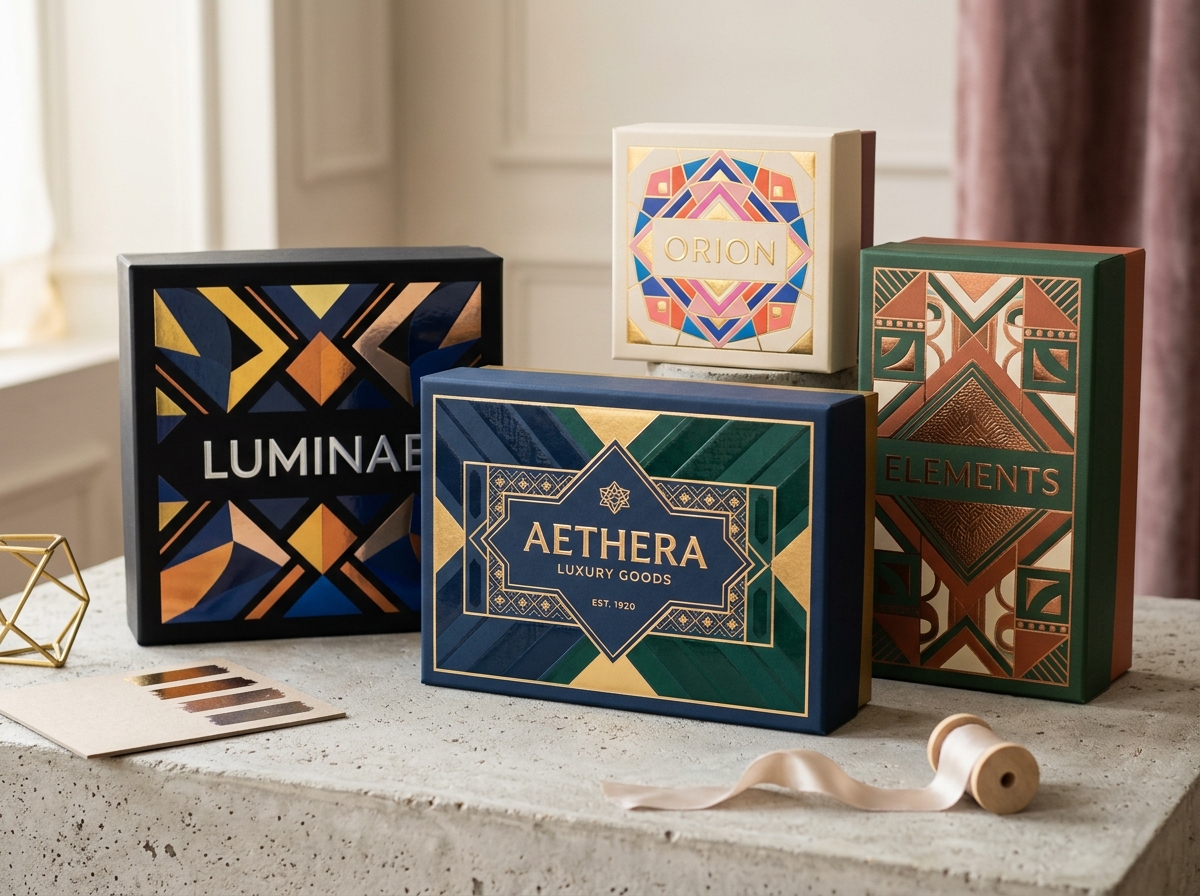 Luxury Packaging Boxes with Flatbed UV